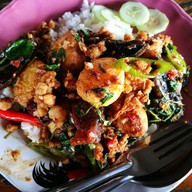 เมนูของร้าน ป้ากลิ่น อาหารตามสั่ง