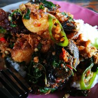 เมนูของร้าน ป้ากลิ่น อาหารตามสั่ง