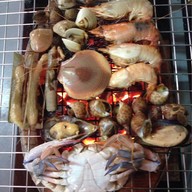 บุฟเฟต์ซีฟู๊ดทะเลเผา