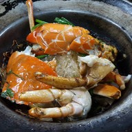 เมนูของร้าน สมศักดิ์ปูอบ Y บีทีเอสกรุงธนบุรี