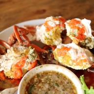 เมนูของร้าน ร้านข้าวใหม่ปลามันAmphawa -