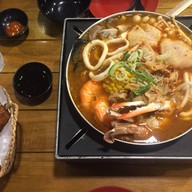 เมนูของร้าน 100 องศา กระทะเดือด สาขาใหญ่