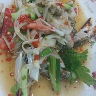 เมนูของร้าน ข้าวต้มบาทเดียว  สวนสยาม