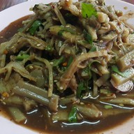 เมนูของร้าน ส้มตำป้าจรอน