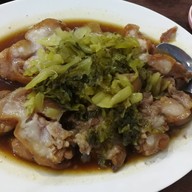 เมนูของร้าน จิ้งนำขาหมู