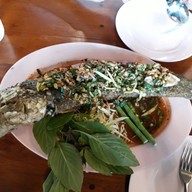 เมนูของร้าน ปลาอยู่เย็น
