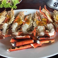 เมนูของร้าน รวยกุ้งเผา