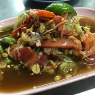 เมนูของร้าน ลาบเป็ดอุบล บางขุนนนท์