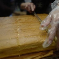 Food or drink of Fluff's Traditional Home Made Egg Cake