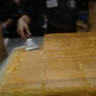 Food or drink of Fluff's Traditional Home Made Egg Cake