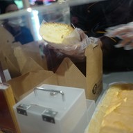 Food or drink of Fluff's Traditional Home Made Egg Cake
