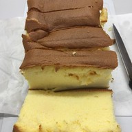 Food or drink of Fluff's Traditional Home Made Egg Cake