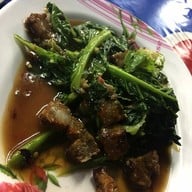 เมนูของร้าน รวยไม่เลิก ข้าวต้ม-อาหารตามสั่ง