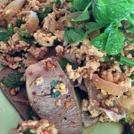 เมนูของร้าน ลาบบ้านเหล่า