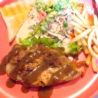 เมนูของร้าน สเต็กครอบครัว