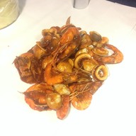 เมนูของร้าน Holy Shrimp จ๊อดแฟร์แดนเนรมิต