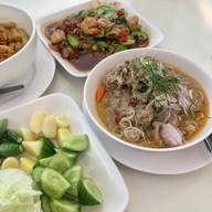 เมนูของร้าน ครัวอัปษร สนามบินน้ำ