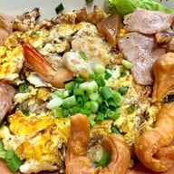 เมนูของร้าน ก๋วยเตี๋ยวคั่วไก่เสาชิงช้า หลีเฮง