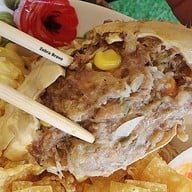 เมนูของร้าน บะหมี่จอมพลัง ตลาดรถไฟศรีนครินทร์