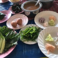 เมนูของร้าน ขนมจีนเจ๊แร่