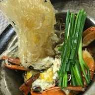 เมนูของร้าน สมศักดิ์ปูอบ Y บีทีเอสกรุงธนบุรี