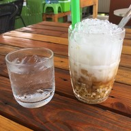 เมนูของร้าน มันเดือย น้ำแข็งใส ควนรู