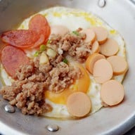 เมนูของร้าน ร้านไข่กะทะริมน่าน