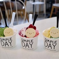 เมนูของร้าน SIMPLE DAY GELATO & CHOCOLATE เดอะบล๊อค ราชพฤกษ์
