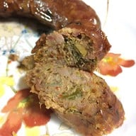 ไส้อั่วปิ้ง ป้าพัน ร้านไส้อั่วป้าพัน ถ.สิทธิวงค์