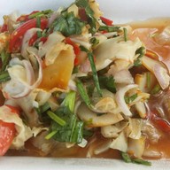 เมนูของร้าน ป้าแดงซีฟู๊ด
