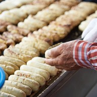 กล้วยปิ้ง หน้าร้านเฮ้งชุนเส็ง พระราม4