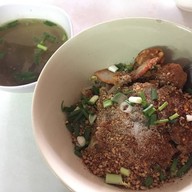 เมนูของร้าน ก๋วยเตี๊ยว เจ๊ฮวย