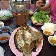 เมนูของร้าน บุญเพ็ง เมี่ยงปลาเผา