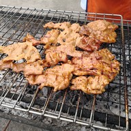 เมนูของร้าน คอหมูย่าง​ ป้าต่าย