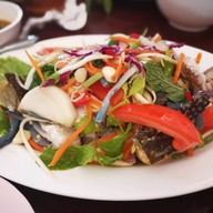 เมนูของร้าน ส้มตำเมืองแกลง