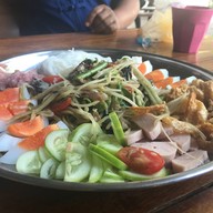 สเต็กถาดใบเตย โพธาราม ใบเตยสเต็กถาด