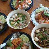 เมนูของร้าน PJ ก๋วยเตี๋ยว แซบ&นัว