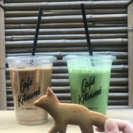 เมนูของร้าน Café Kitsuné