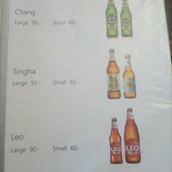 เมนูของร้าน 18 Cottage