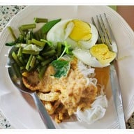 เมนูของร้าน ขนมจีนหล่มสัก หน้าวัดไพรสณฑ์