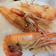 เมนูของร้าน กุ้งเต้นไม่ทันแดก ปลาส้มทอดกรอบ น้ำพริก กุ้งเต้นไม่ทันแดก รังสิต คลอง1