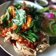 เมนูของร้าน เรือนทะเลซีฟู๊ด (Ruantalay Seafood)