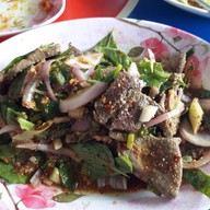 เมนูของร้าน เจ๊อรส้มตำ