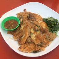 เมนูของร้าน หอยทอดเจ๊ฮวย ในเมือง