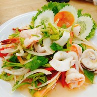 เมนูของร้าน ส้มตำคั่วแซ่บ แยก คปอ.