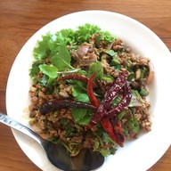 เมนูของร้าน ลาบเป็ดชัยนาท