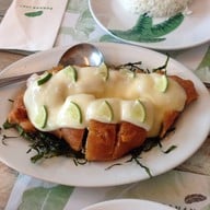 เมนูของร้าน Banana Leaf พรอมานาด