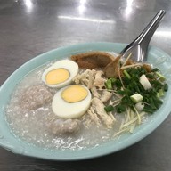 เมนูของร้าน โจ๊กน้ำฝน