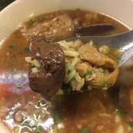 เมนูของร้าน ข้าวต้มรถแดง (ข้าวต้มทรงเครื่อง)