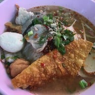 เมนูของร้าน ป้าจุก ก๋วยเตี๋ยวต้มยำ บางโพ